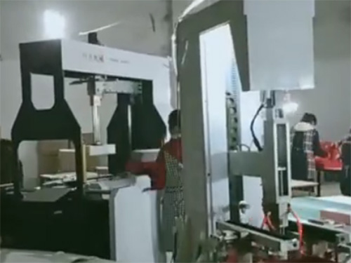 山西KD一600天地蓋成型機(自動調(diào)模）視頻